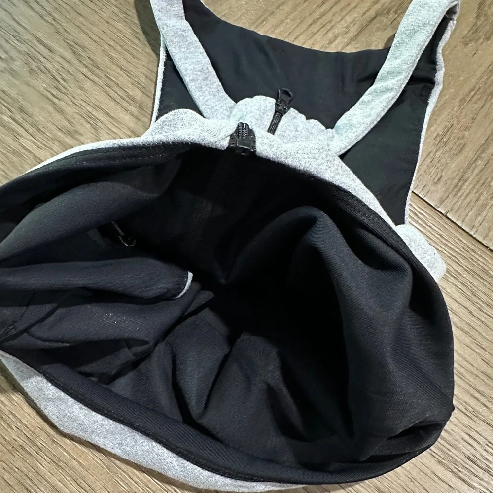 Revolve Koral Cropped Tank Top Size Small Gray - Picture 7 of 7